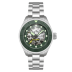 Spinnaker Piccard Skeleton Men's Green Diver Watch