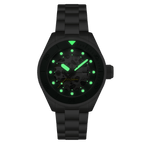 Spinnaker Piccard Skeleton Men's Green Diver Watch
