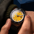 Spinnaker Croft Pioneer Automatic Men's Yellow Watch