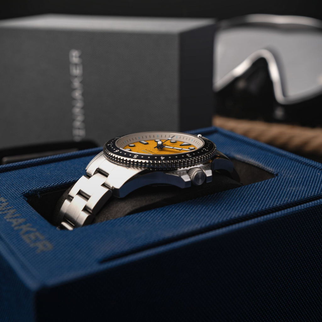 Spinnaker Croft Pioneer Automatic Men's Yellow Watch