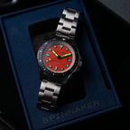 Spinnaker Croft Pioneer Men's Orange Dial Automatic Watch