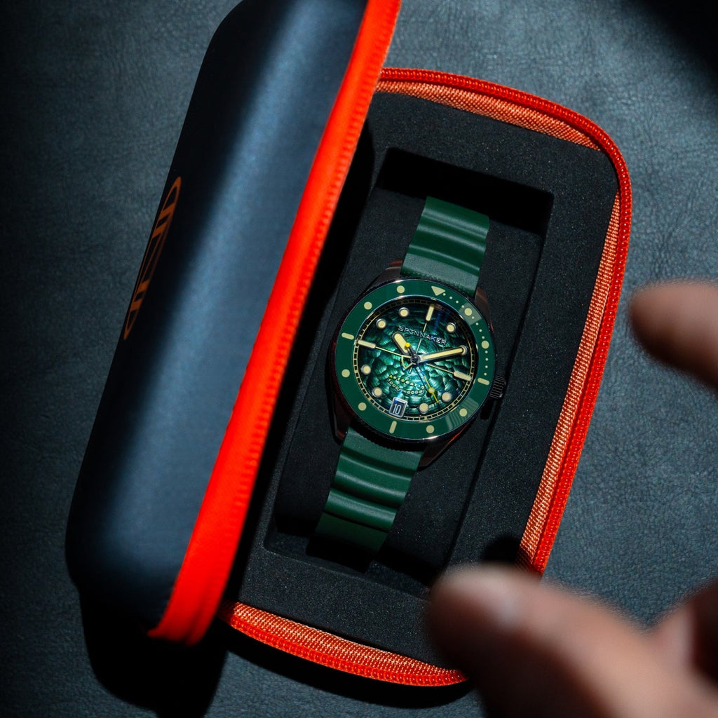 Spinnaker Challenger Automatic Men's Green Watch