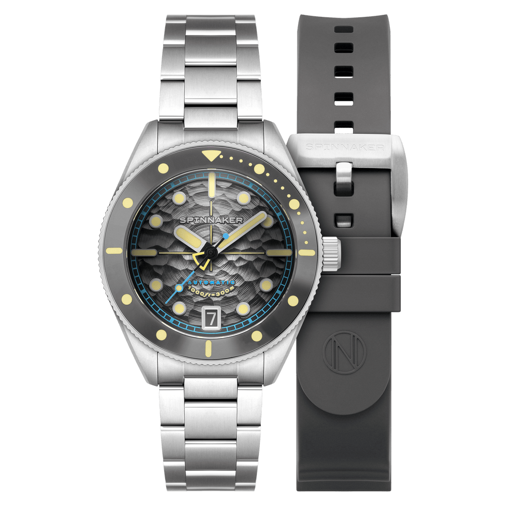 Spinnaker Challenger Men's Grey Silver Automatic Watch
