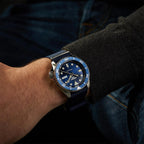 Seiko 5 Sports Men's Automatic Blue Fabric Strap Watch