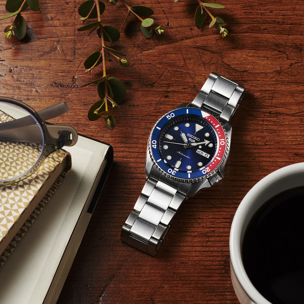 Seiko 5 Sport Men's Blue Automatic Watch