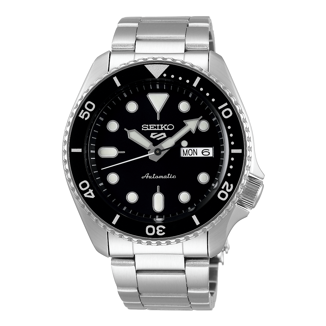 Seiko 5 Sport Men's Black Watch