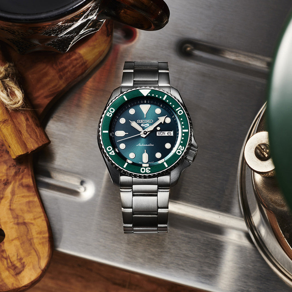 Seiko 5 Sport Men's Green Watch