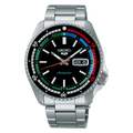 Seiko 5 Sports Men's Black Retro Regatta Timer Automatic Watch