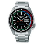 Seiko 5 Sports Men's Black Retro Regatta Timer Automatic Watch