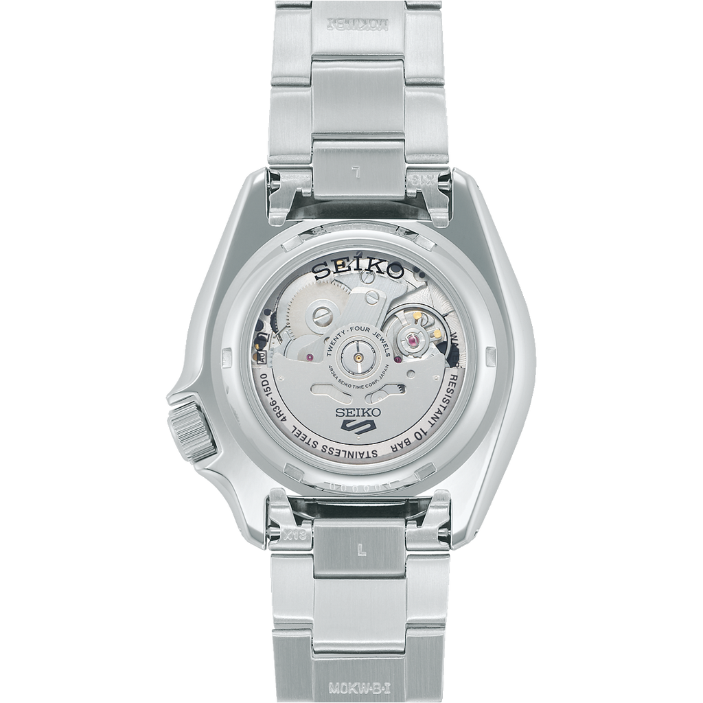 Seiko 5 Sports Rally Diver Men's Silver Automatic Watch