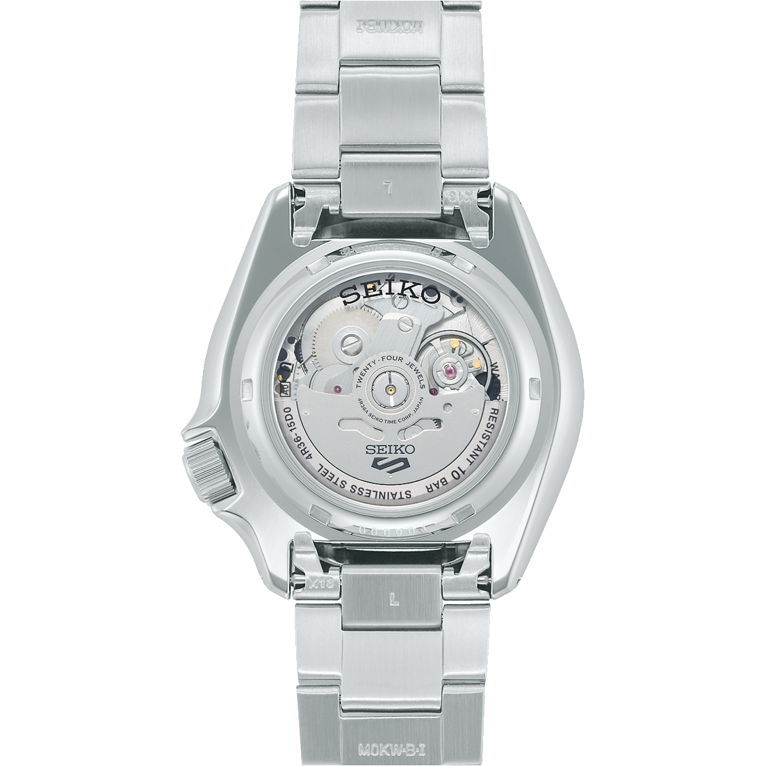 Seiko 5 Sports Rally Diver Men's Silver Automatic Watch