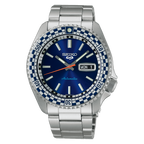Seiko 5 Sports Men's Petrol Blue Checker Flag Special Edition