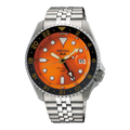 Seiko 5 Sport SKX GMT Men's Orange Watch