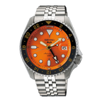 Seiko 5 Sport SKX GMT Men's Orange Watch