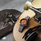 Seiko 5 Sport SKX GMT Men's Orange Watch