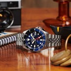 Seiko 5 Sport 'Blueberry' GMT 43mm Men's Blue Watch
