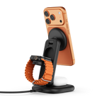 3-in-1 faltbare kabellose Ladestation mit Qi2 25W