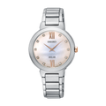 Seiko Solar Diamond Accent Ladies Watch