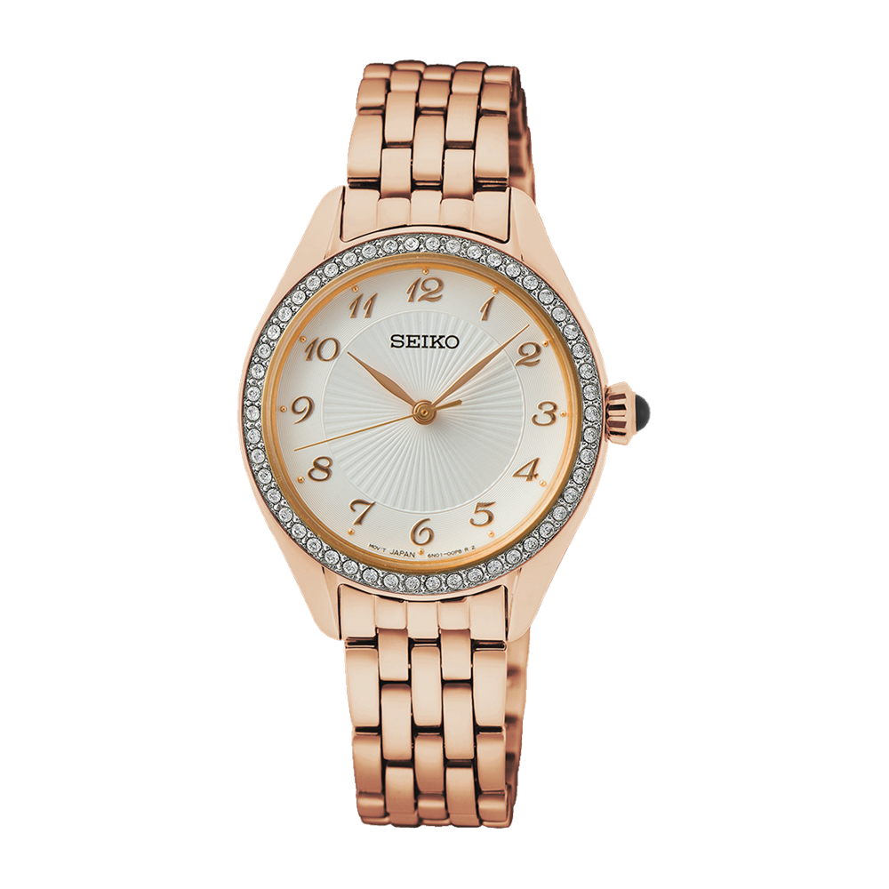 Seiko Caprice Ladies Rose Watch