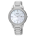 Seiko Solar Diamond Accent Ladies Watch