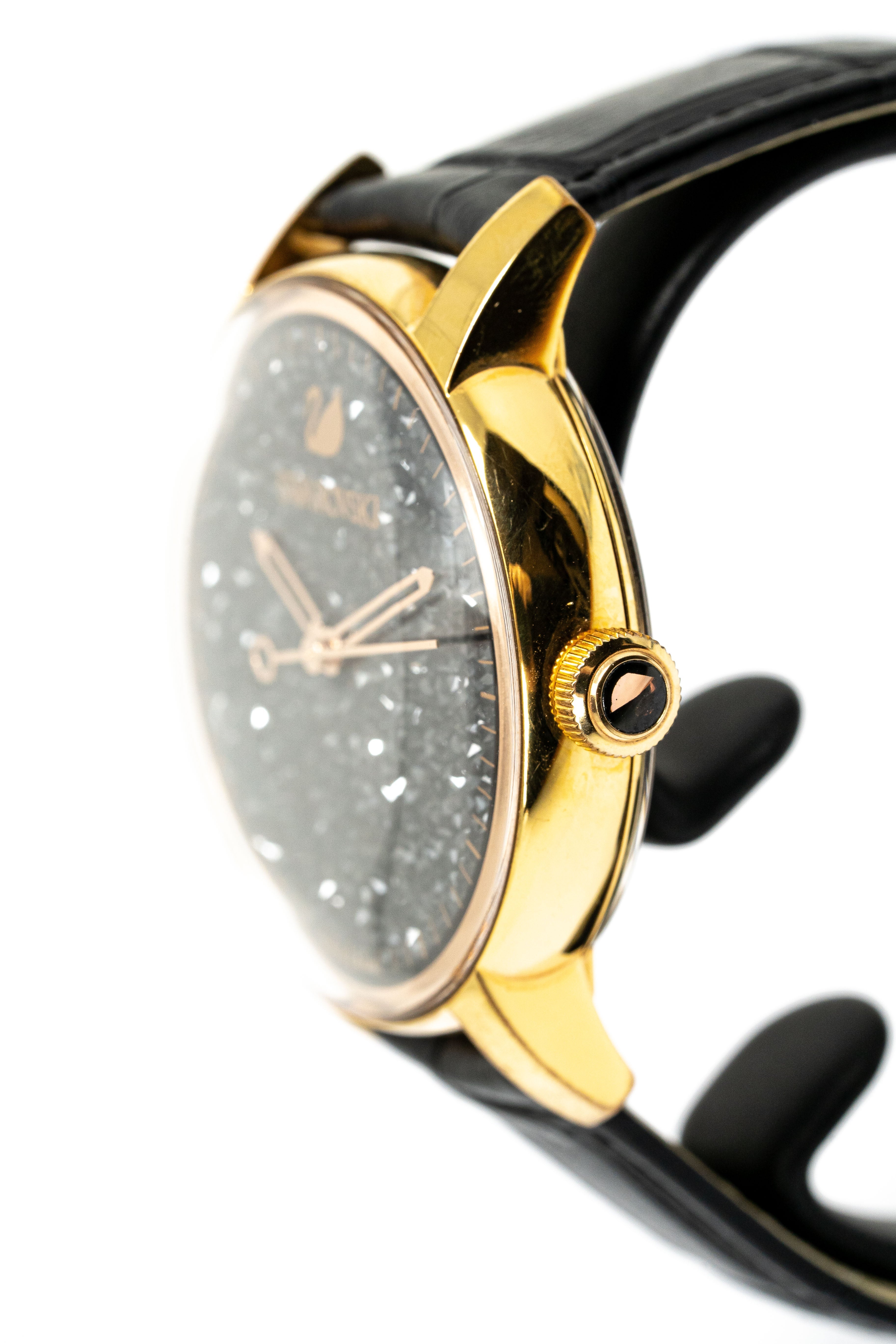 Swarovski Watch Crystalline Hours Black