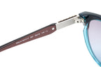 Swarovski Emilia Women's Sunglasses Oversized Oval Blue