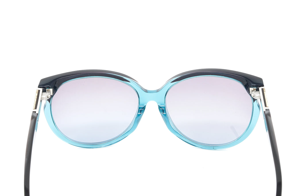 Swarovski Emilia Women's Sunglasses Oversized Oval Blue