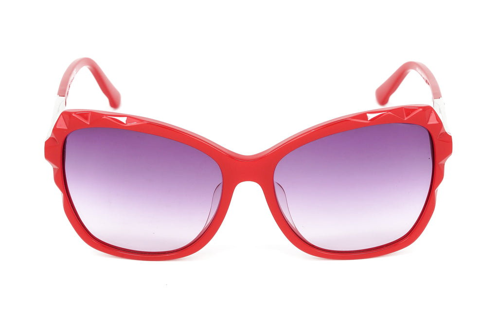 Swarovski Women's Flavia Sunglasses Cat Eye Red