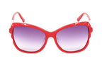 Swarovski Women's Flavia Sunglasses Cat Eye Red