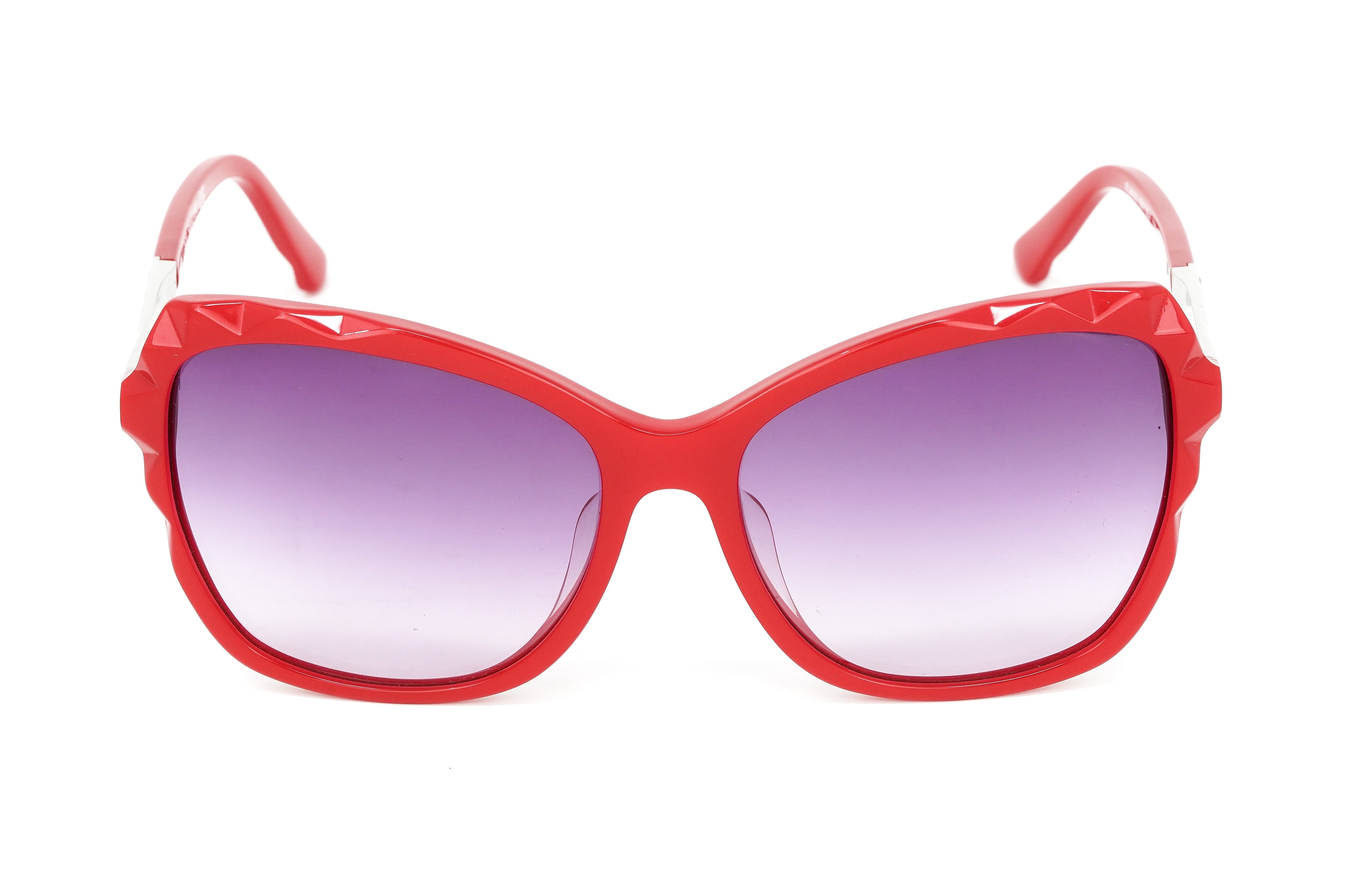 Swarovski Women's Flavia Sunglasses Cat Eye Red