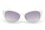 Swarovski Funky Women's Sunglasses Cat Eye Pilot White
