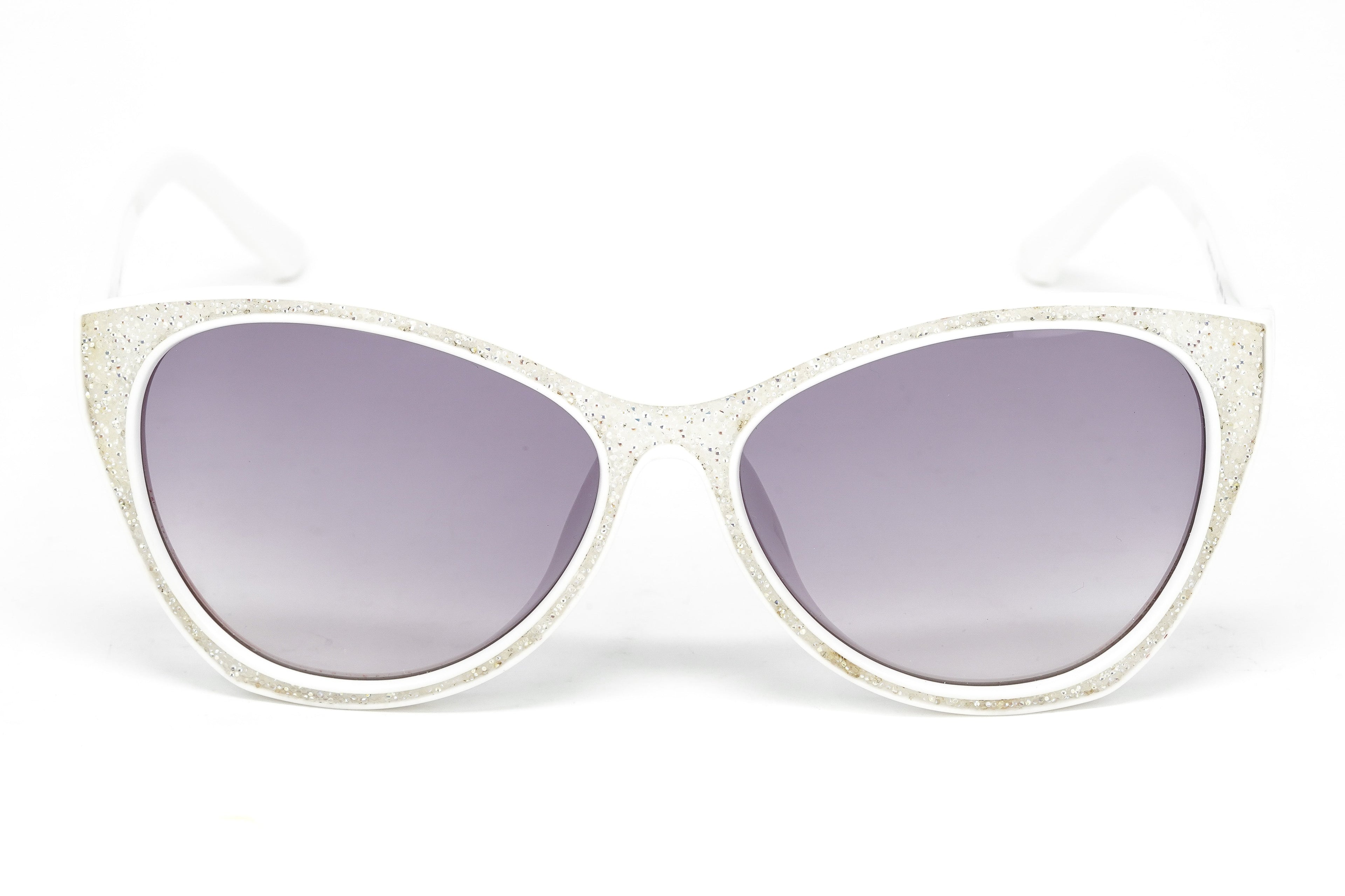 Swarovski Funky Women's Sunglasses Cat Eye Pilot White
