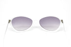 Swarovski Funky Women's Sunglasses Cat Eye Pilot White