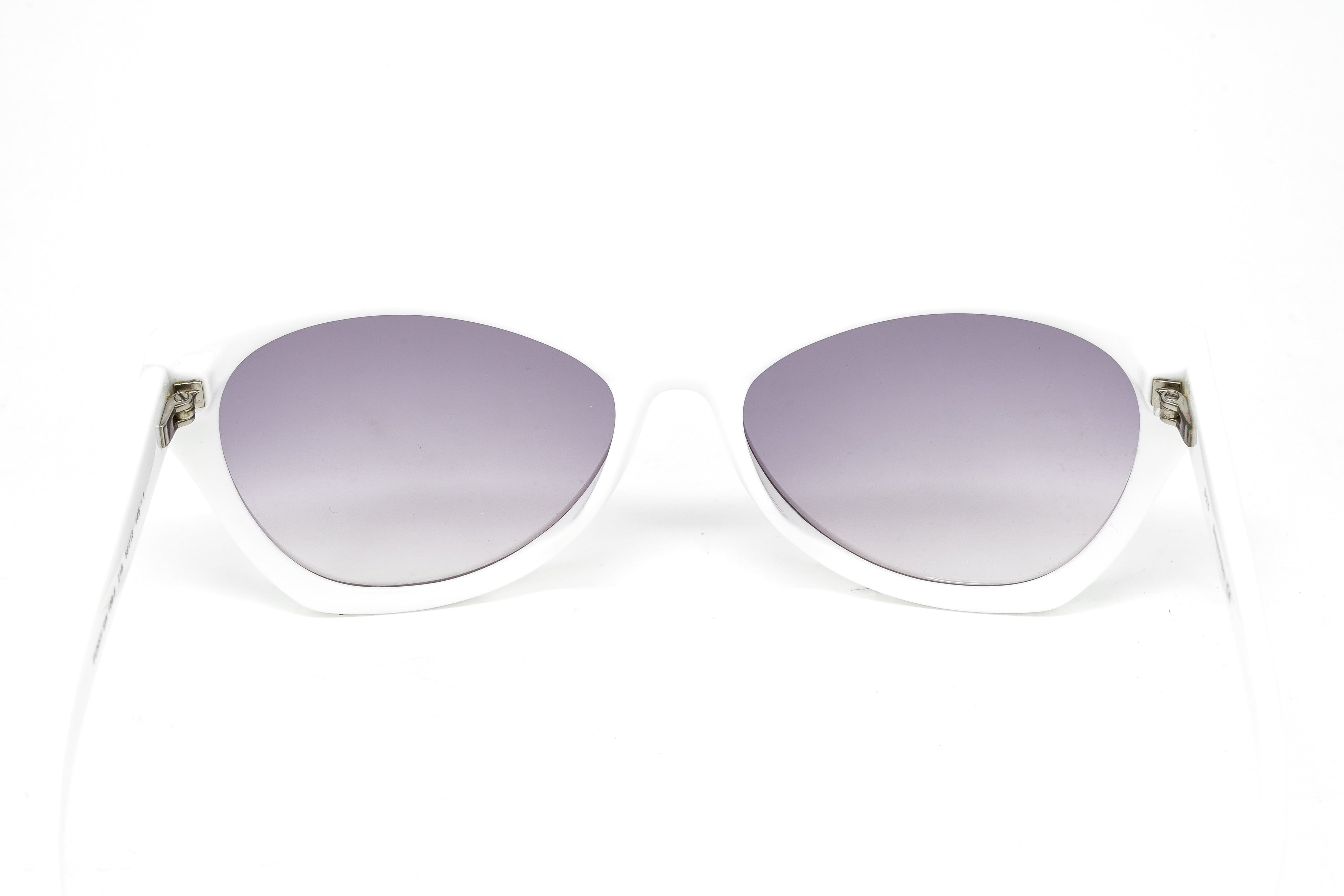 Swarovski Funky Women's Sunglasses Cat Eye Pilot White