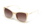 Swarovski Farrel Women's Sunglasses Square Cat Eye Cream