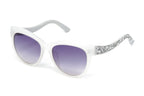 Swarovski Women's Fabulous Sunglasses Oval Cat Eye Translucent Grey