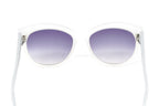 Swarovski Women's Fabulous Sunglasses Oval Cat Eye Translucent Grey