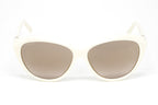 Swarovski Women's Sunglasses Oval Cat Eye Cream Brown