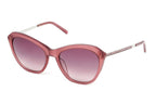 Swarovski Women's Sunglasses Oval Cat Eye Translucent Purple