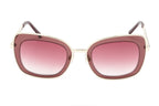 Swarovski Women's Sunglasses Square Cat Eye Burgundy
