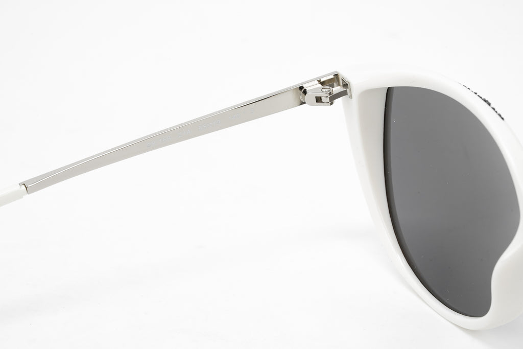 Swarovski Women's Sunglasses Oval Cat Eye White