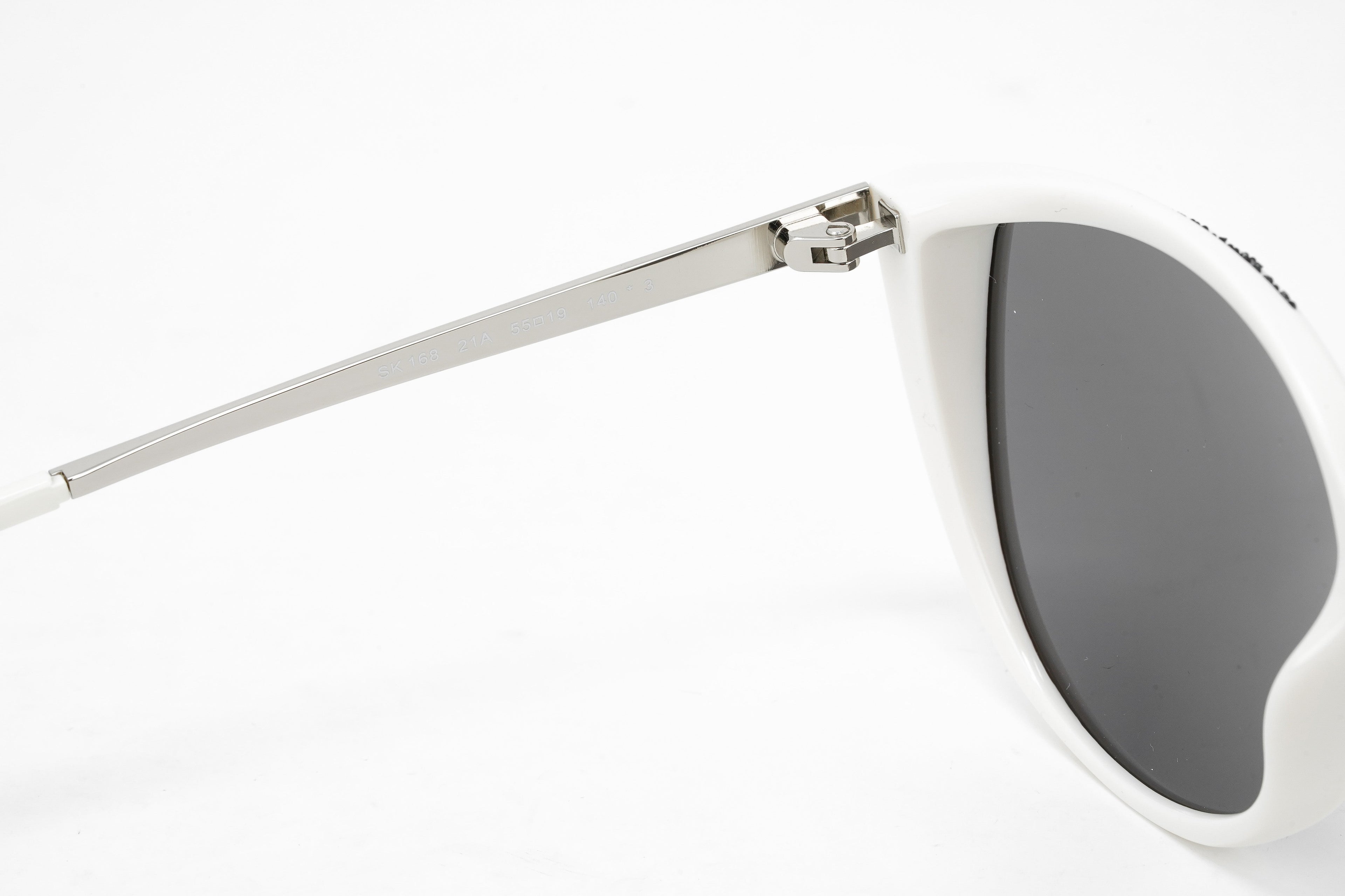 Swarovski Women's Sunglasses Oval Cat Eye White