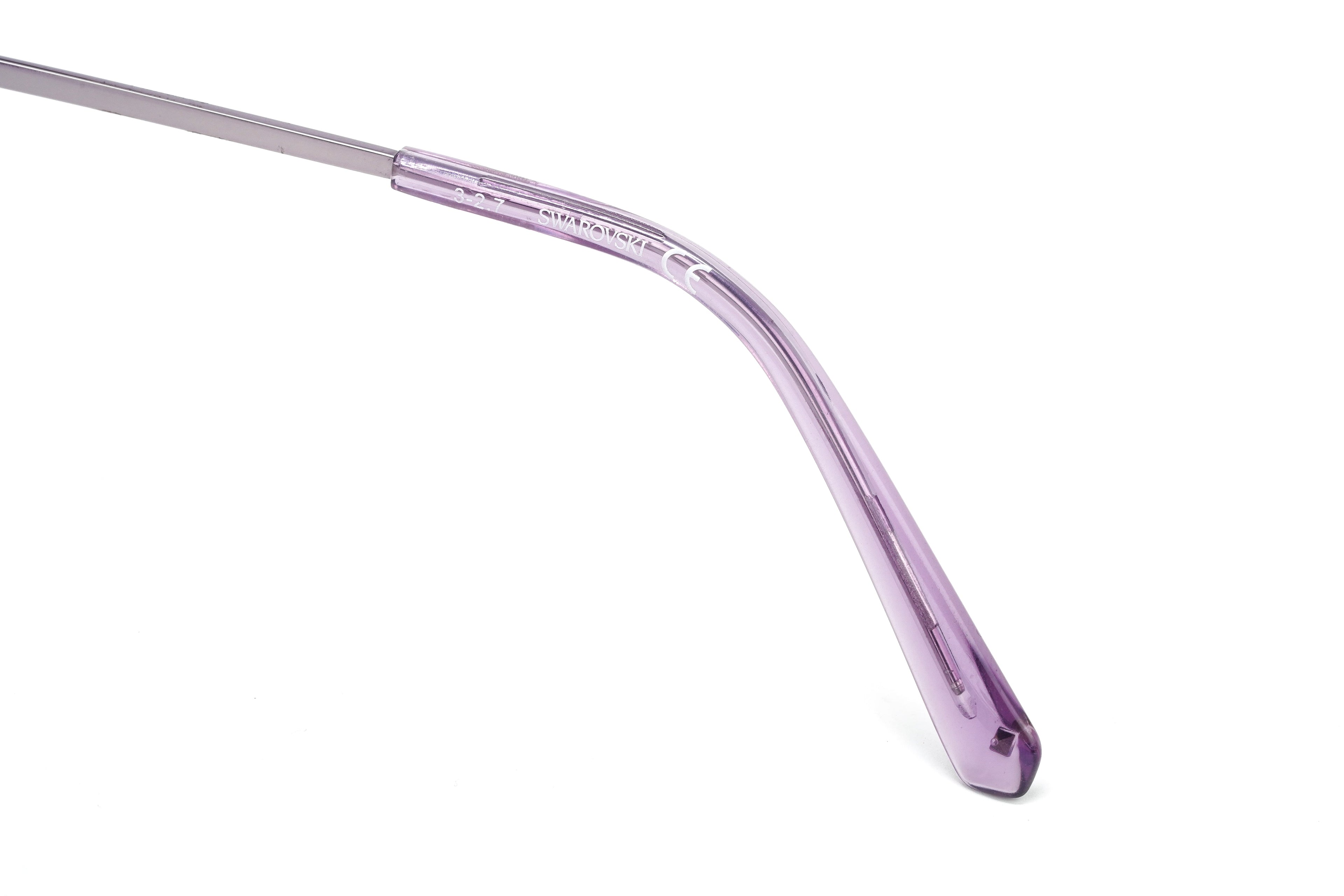 Swarovski Women's Sunglasses Round Cat Eye Violet