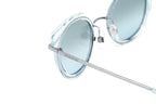 Swarovski Women's Sunglasses Round Cat Eye Translucent