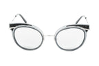 Swarovski Women's Sunglasses Round Cat Eye Black