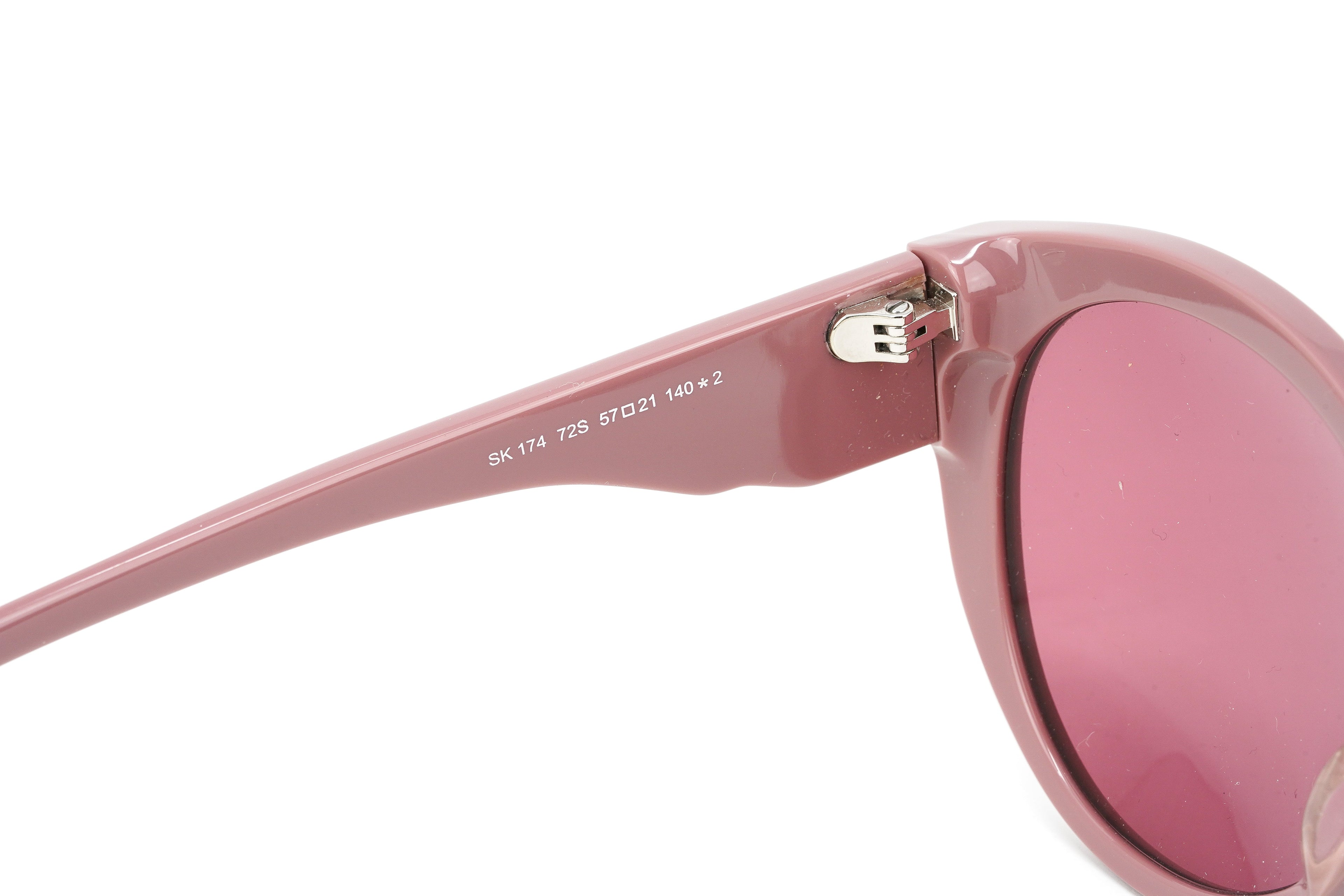Swarovski Women's Sunglasses Round Cat Eye Thulian Pink