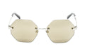 Swarovski Women's Sunglasses Hexagon Mirrored