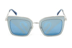 Swarovski Women's Sunglasses Square Cat Eye Blue/Grey