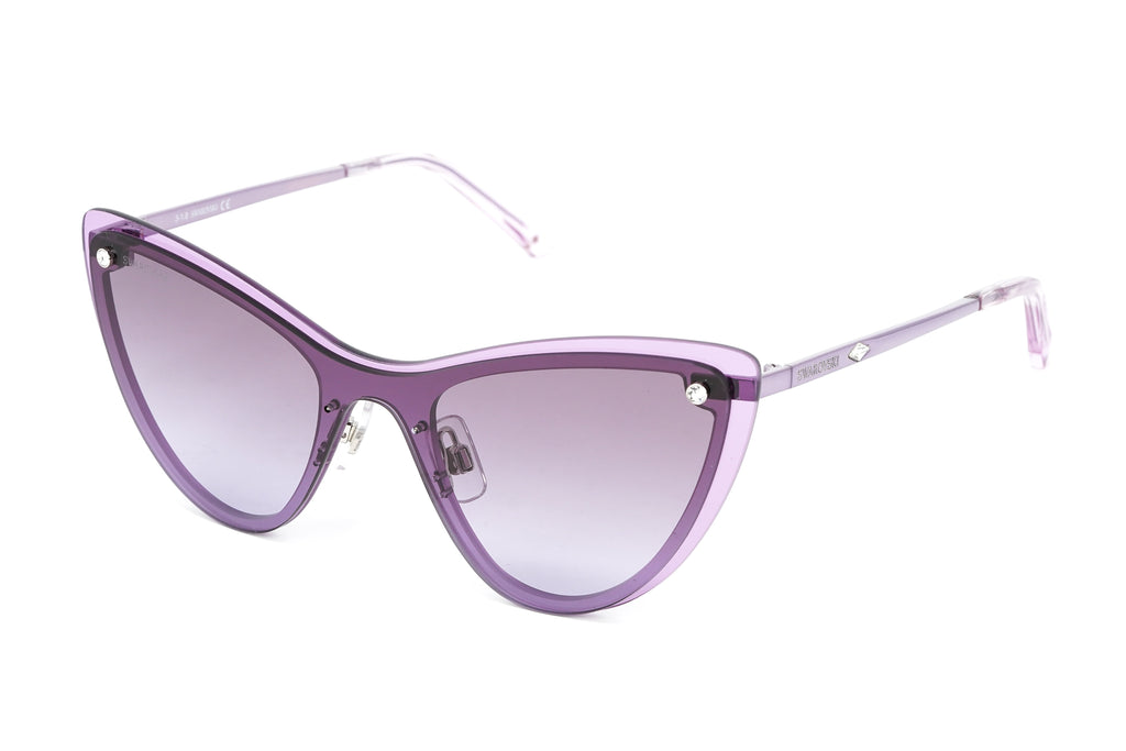 Swarovski Women's Sunglasses Cat Eye Purple Gradient Purple/Grey