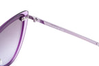 Swarovski Women's Sunglasses Cat Eye Purple Gradient Purple/Grey
